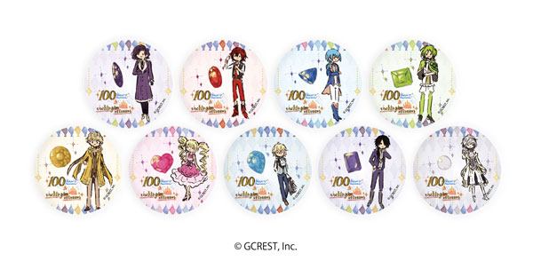 楽天市場 缶バッジ 夢王国と眠れる100人の王子様 宝石の国 01 グラフアート 9個入りbox A3 在庫切れ あみあみ 楽天市場店