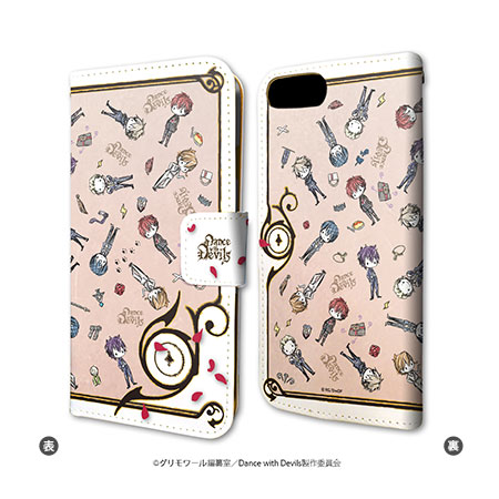 楽天市場 手帳型スマホケース Iphone6 6s 7兼用 Dance With Devils 01 ちりばめデザイン グラフアートデザイン A3 在庫切れ あみあみ 楽天市場店