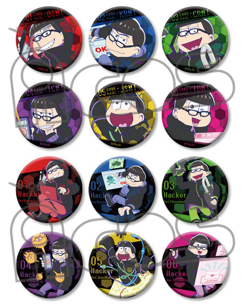 楽天市場 おそ松さん Hacker S Badge Collection 12個入りbox ムービック 在庫切れ あみあみ 楽天市場店