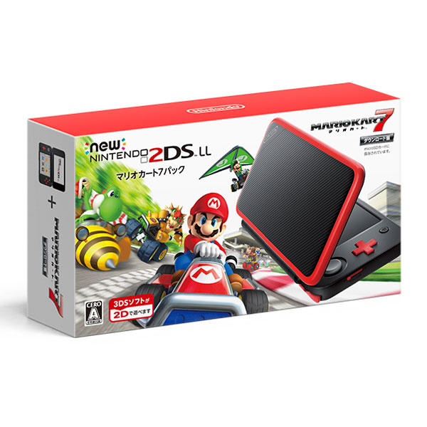 楽天市場 Newニンテンドー2ds Ll マリオカート7パック 任天堂 送料無料 在庫切れ あみあみ 楽天市場店