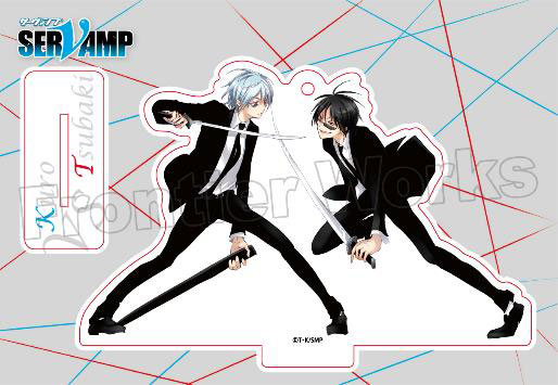 楽天市場 劇場版 Servamp サーヴァンプ アクリルスタンド Battle Ver クロvs椿 フロンティアワークス 送料無料 在庫切れ あみあみ 楽天市場店