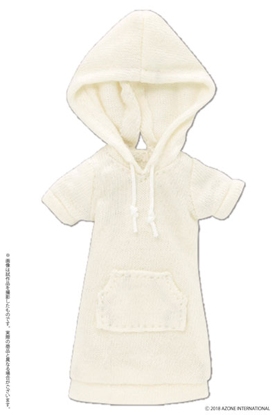 楽天市場 ピコニーモ用 1 12 半袖パーカーワンピース オフホワイト ドール用 アゾン 在庫切れ あみあみ 楽天市場店