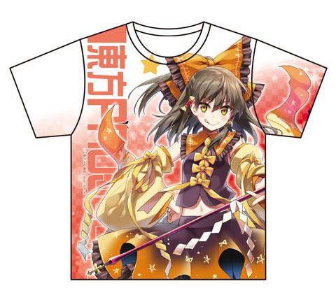 楽天市場 東方project フルグラフィックtシャツ 博麗霊夢 秋祭り18 Xl アクシア 在庫切れ あみあみ 楽天市場店