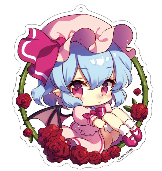 楽天市場 東方project クリエイターズキーホルダー 16 レミリア スカーレット By まさる Jp イザナギ 在庫切れ あみあみ 楽天市場店