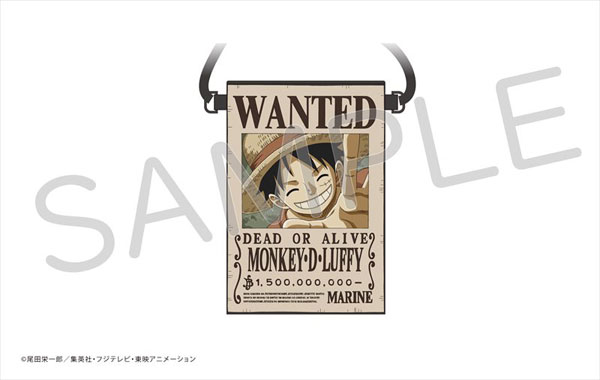 楽天市場 One Piece 手配書セキュリティーポーチ ルフィ オミ 在庫切れ あみあみ 楽天市場店