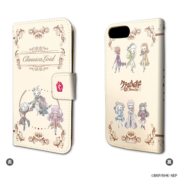 楽天市場 手帳型スマホケース Iphone6 6s 7 8兼用 クラシカロイド 01 スコア風デザイン グラフアート A3 在庫切れ あみあみ 楽天市場店