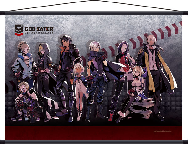 楽天市場 God Eater 3 B2タペストリー 9周年イラスト ムービック 在庫切れ あみあみ 楽天市場店