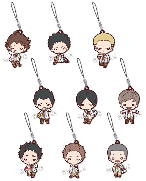 楽天市場 にとたん ハイキュー 制服 青葉城西高校 ラバーマスコット 9個入りbox 再販 タカラトミーアーツ 発売済 在庫品 あみあみ 楽天市場店