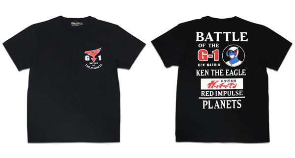 楽天市場 科学忍者隊ガッチャマン G1号tシャツ Bk Xl リペアー 在庫切れ あみあみ 楽天市場店