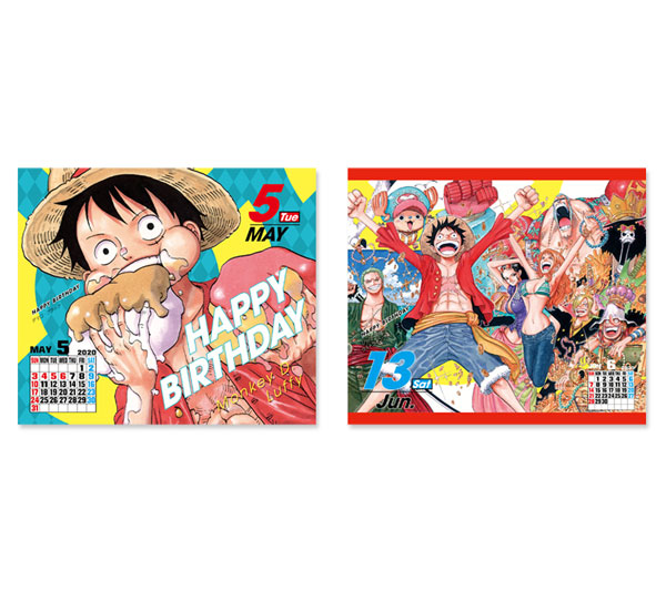 楽天市場 One Piece コミックカレンダー 特製缶入り 日めくりカレンダー 集英社 在庫切れ あみあみ 楽天市場店