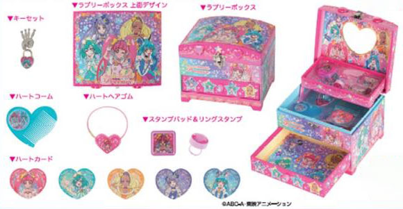 楽天市場 ひみつのラブリーボックス スター トゥインクルプリキュア サンスター文具 在庫切れ あみあみ 楽天市場店