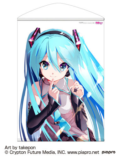 楽天市場 初音ミク B2タペストリー Takeponver 再販 コスパ 発売済 在庫品 あみあみ 楽天市場店