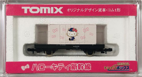 楽天市場 Tomix オリジナルデザイン貨車 コム1形 ハローキティ新幹線 Tomix Jr西日本商事 在庫切れ あみあみ 楽天市場店