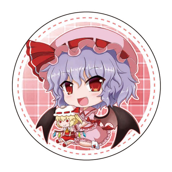 楽天市場 東方project 抱きっ娘缶バッジ レミリア トライジット 発売済 在庫品 あみあみ 楽天市場店
