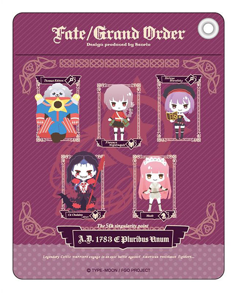 楽天市場 Fate Grand Order Design Produced By Sanrio Vol 2 パスケース イ プルーリバス ウナム Y Line ０６月予約 あみあみ 楽天市場店