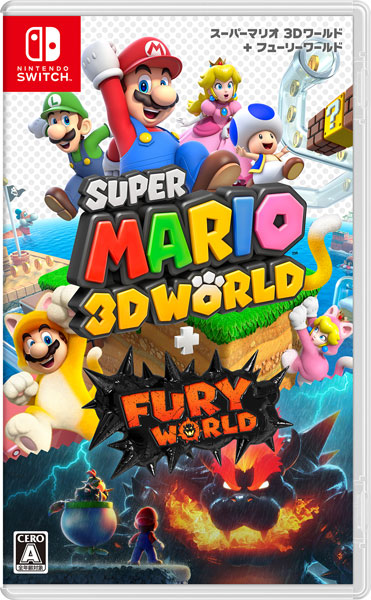 楽天市場 Nintendo Switch スーパーマリオ 3dワールド フューリーワールド 任天堂 送料無料 発売済 在庫品 あみあみ 楽天市場店