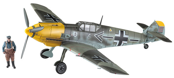 楽天市場 1 48 メッサーシュミット Bf109e 4 N ガーランド W フィギュア プラモデル ハセガワ １１月予約 あみあみ 楽天市場店