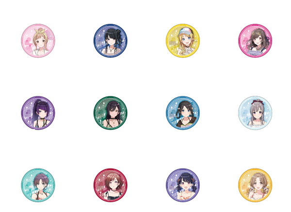 楽天市場 アイドルマスター シャイニーカラーズ キャラバッジコレクション A 12個入りbox ムービック 発売済 在庫品 あみあみ 楽天市場店