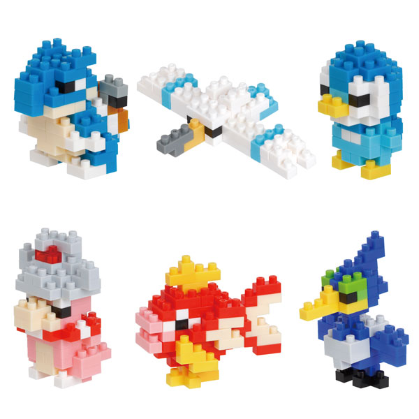 楽天市場 Nanoblock ナノブロック Nbmc 16 ミニナノ ポケットモンスター みずタイプ 6個入りbox カワダ 発売済 在庫品 あみあみ 楽天市場店
