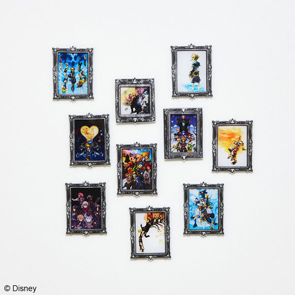 キングダム ハーツ アクリルマグネットギャラリー Vol.2　10個入りBOX（再販）[スクウェア・エニックス]《発売済・在庫品》