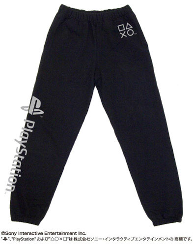 為るステイション スウェットパンツ Playstation Black M 再販 コスパ お月さま予約 Pasadenasportsnow Com