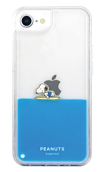 楽天市場 ピーナッツ Iphone Se 第二世代 8 7 対応 ぷかぷかウォーターケース スヌーピー グルマンディーズ 在庫切れ あみあみ 楽天市場店