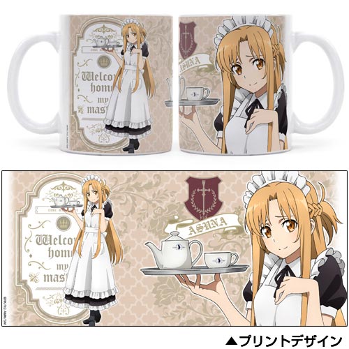 コスパ・デポ限定 ソードアート・オンライン -オーディナル・スケール- キュアメイドアスナ フルカラーマグカップ（再販）[コスパ]《発売済・在庫品》画像