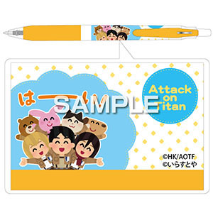 楽天市場 Tvアニメ 進撃の巨人 進撃の巨人 いらすとや サラサボールペン 調査兵団 ヒサゴ １２月予約 あみあみ 楽天市場店