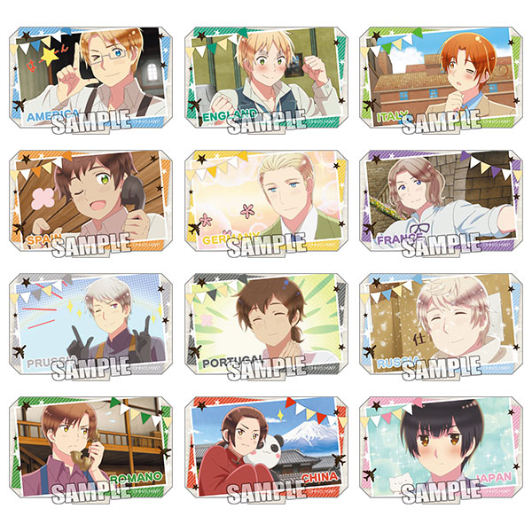 ヘタリア World Stars トレーディングミニアクリルスタンド 12個入りbox ブロッコリー 月予約 Tajikhome Com