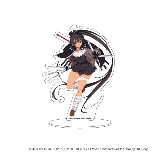 楽天市場 キャラアクリルフィギュア 閃乱忍忍忍者大戦ネプテューヌ 少女達の響艶 06 焔 A3 １０月予約 あみあみ 楽天市場店