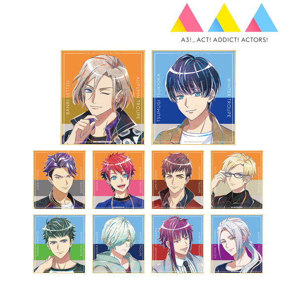 アニメ A3 トレーディング Ani Art ミニ色紙 秋節ティーム 三冬組ver 10個用脚box アルマビアンカ 玉兎押える Bairien Yamagata Jp