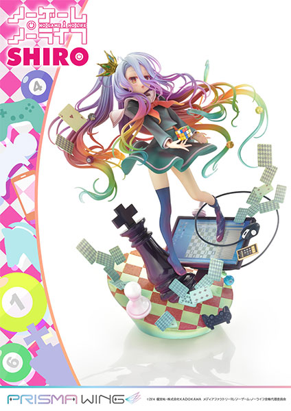 PRISMA WING ノーゲーム・ノーライフ 白 1/7 完成品フィギュア[プライム1スタジオ]【送料無料】《発売済・在庫品》画像