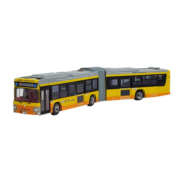川崎鶴見臨港バス 川崎BRT 連節バス　バスコレ　2台セット 川崎鶴見臨港バス KAWASAKI BRT連節バス｜製品をさがす｜ジオコレ
