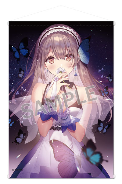 necomi B2タペストリー Blue butterfly（再販）[ブレンドリーム]《０４月予約》