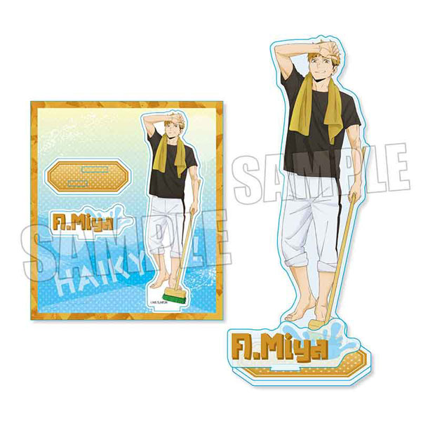 楽天市場】ハイキュー!! アクリルスタンド 描き下ろし 宮侑【予約 再販