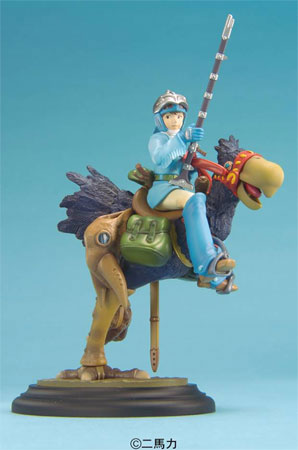 スタジオジブリ 風の谷のナウシカ 01 カイに乗るナウシカ プラモデル（再販）[BANDAI SPIRITS]《発売済・在庫品》画像