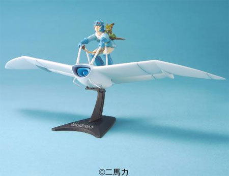 スタジオジブリ 風の谷のナウシカ 02 メーヴェとナウシカ プラモデル（再販）[BANDAI SPIRITS]《発売済・在庫品》画像