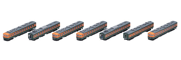 98823 国鉄 165系急行電車(草津・ゆけむり)セット(7両)[TOMIX]【送料無料】《発売済・在庫品》