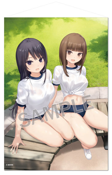 珈琲貴族 B1タペストリー 白峰さんとレイちゃん(ブルマVer)（再販）[ブレンドリーム]《０４月予約》