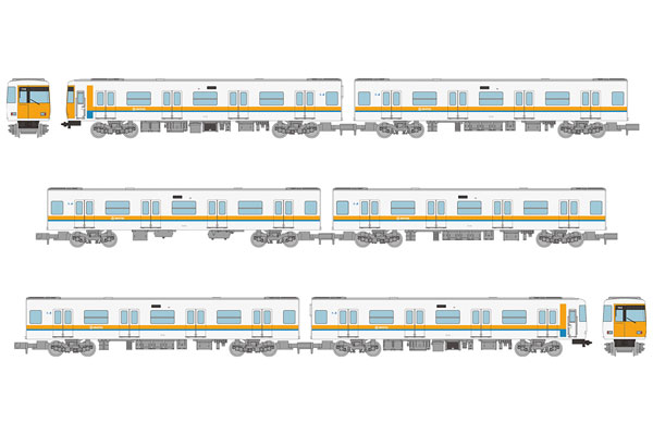 鉄道コレクション近畿日本鉄道7000系更新車6両セット[トミーテック]《発売済・在庫品》