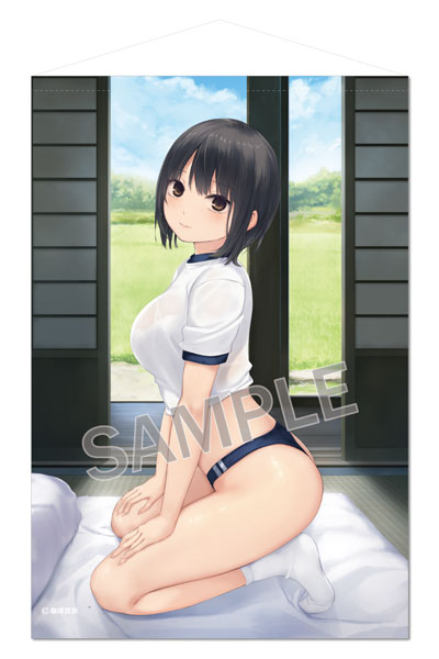珈琲貴族 B2タペストリー 縁側と青山さん（再販）[ブレンドリーム]《０４月予約》