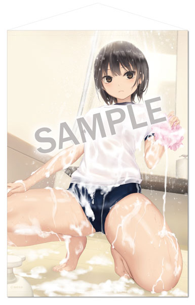 珈琲貴族 B1タペストリー 泡まみれ青山さん（再販）[ブレンドリーム]《０４月予約》