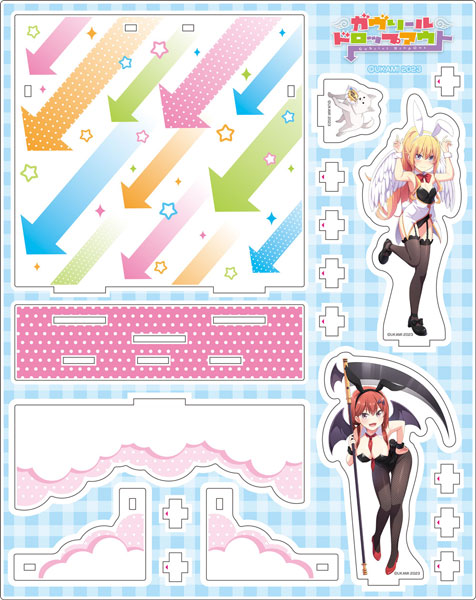 ガヴリールドロップアウト 描き下ろしアクリルジオラマ[メディコス・エンタテインメント]《発売済・在庫品》画像