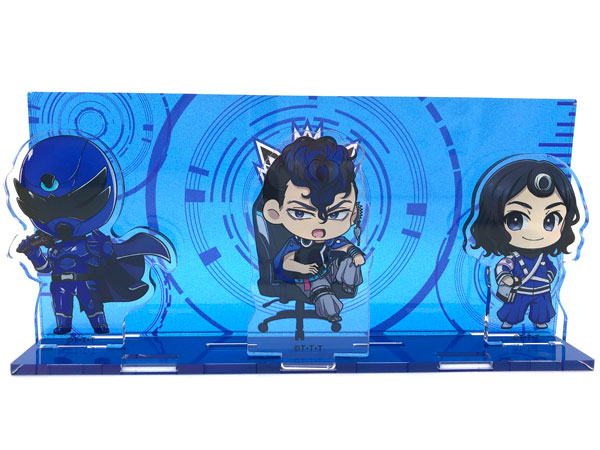 王様戦隊キングオージャー 5王国アクリルジオラマ ヤンマ、シオカラ、トンボオージャー[ムービック]《発売済・在庫品》画像