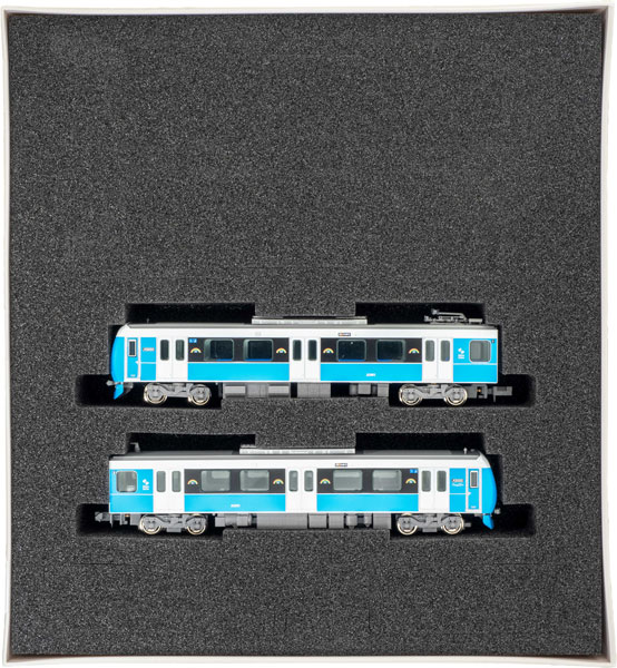 31847 静岡鉄道A3000形(クリアブルー・新ロゴ)2両編成セット(動力付き)[グリーンマックス]【送料無料】《発売済・在庫品》
