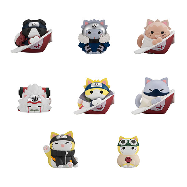MEGA CAT PROJECT NARUTO-ナルト- 疾風伝 ニャルト！ 師弟・絆編 8個入りBOX[メガハウス]《発売済・在庫品》
