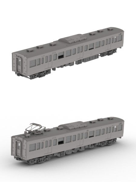 PP192 JR東日本115系300番代直流電車[モハ115/モハ114セット] 1/80 プラモデル[プラム]《発売済・在庫品》