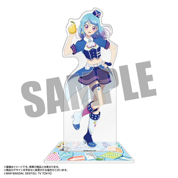 アイカツフレンズ！×がたふぇす 描きおろし 超デカアクリルスタンド 湊みお[あみあみ]《発売済・在庫品》画像