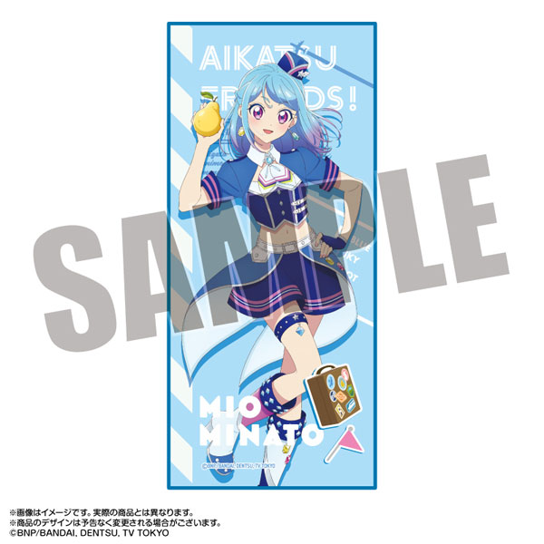 アイカツフレンズ！×がたふぇす 描きおろし タオル 湊みお[あみあみ]《発売済・在庫品》画像