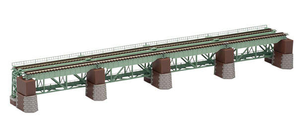 3270 上路式鉄橋セット(緑)[TOMIX]《発売済・在庫品》
